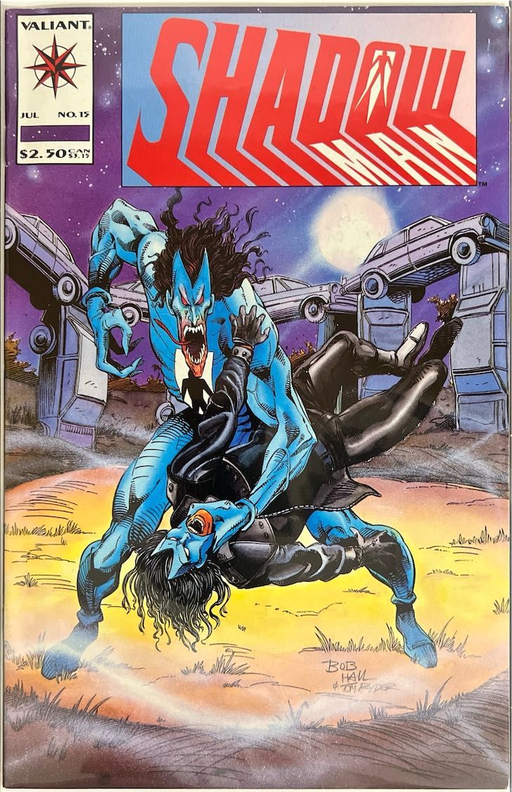 Shadowman, #019 (Valiant, 1991) - Direct Edition
