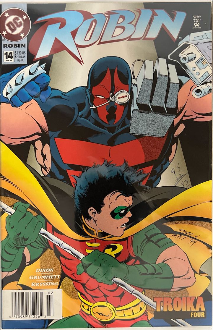 Robin, #014, Troika: Four (DC Comics, 1994) - Direct Sales