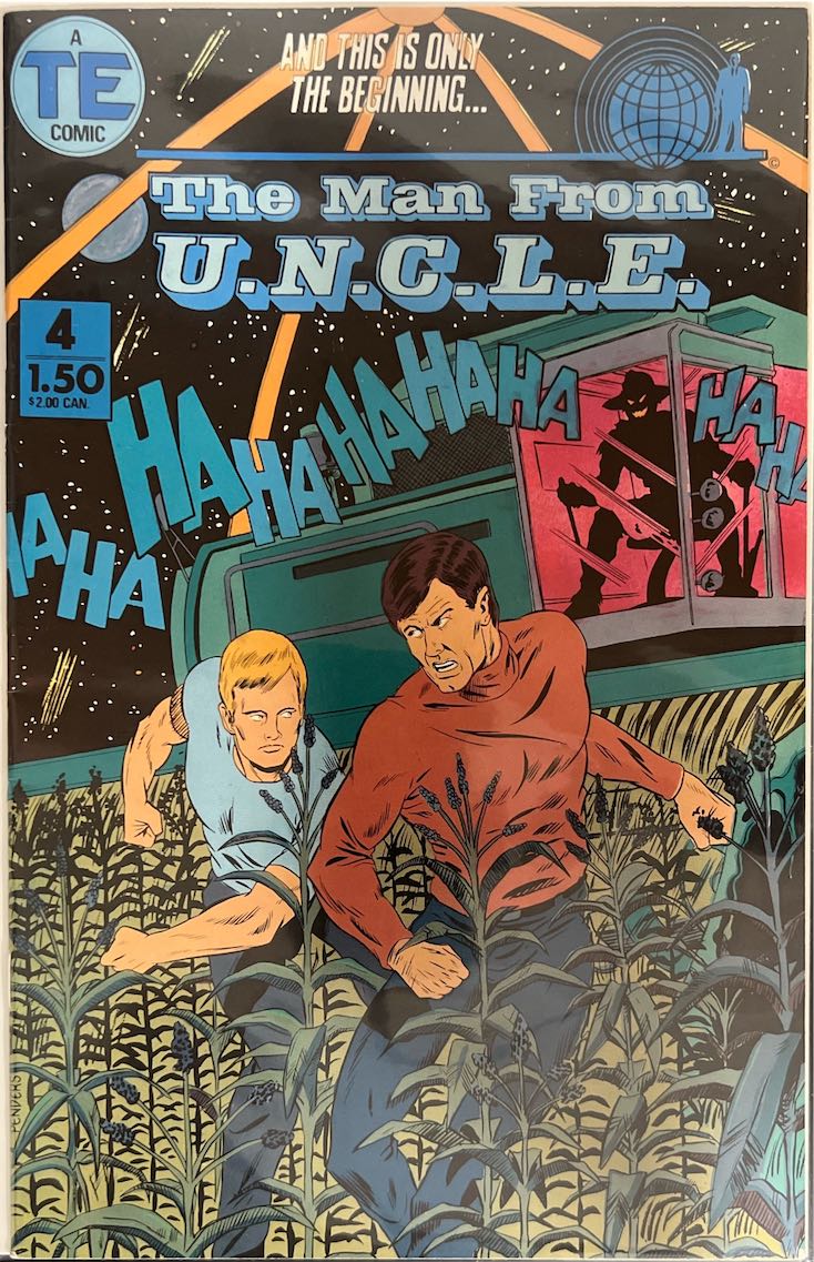 The Man From U.N.C.L.E., #004 (TE Comics, 1987) - Direct Sales