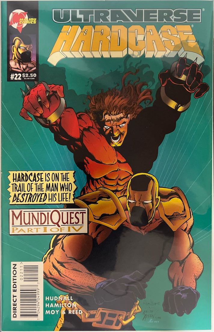 Ultraverse Hardcase, #022, Mundiquest Part One of IV (Malibu Comics, 1994) - Direct Edition