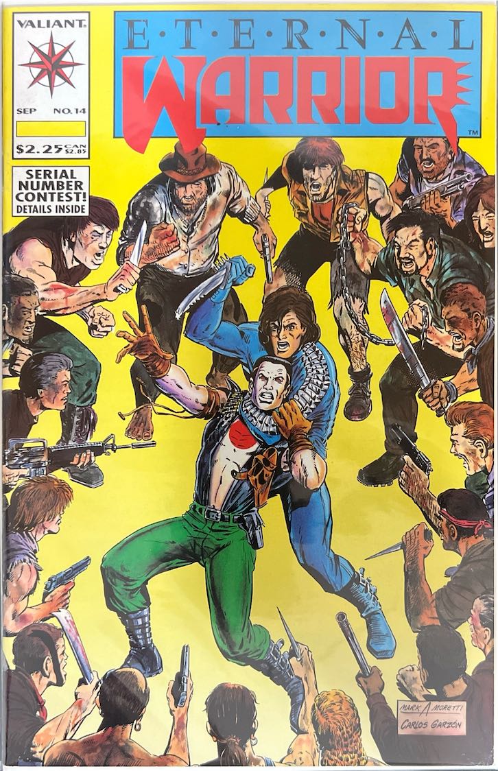 Eternal Warrior, #014, (Valiant, 1992) - Direct Sales
