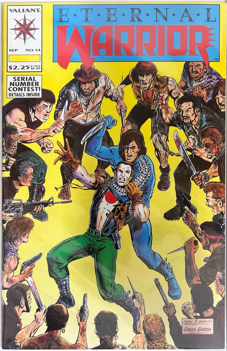 Eternal Warrior, #014 (Valiant, 1992) - Direct Sales