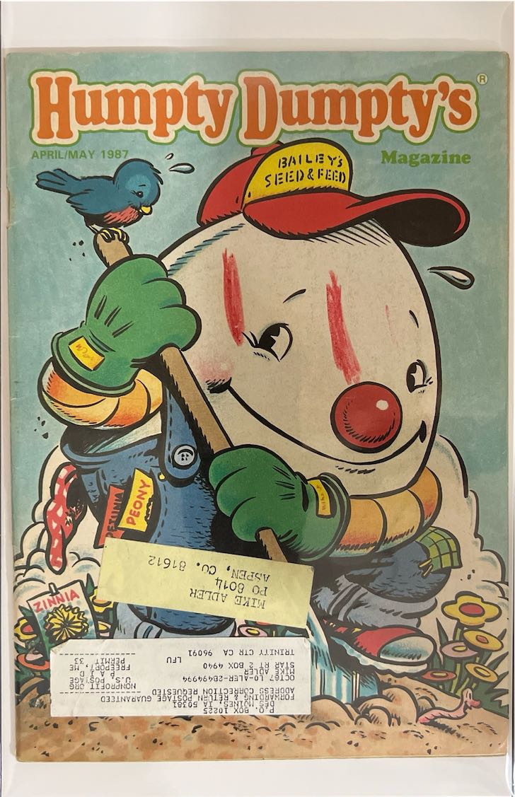 Humpty Dumpty's Magazine, April/May 1987 (U.S. Kids) - Direct Sales