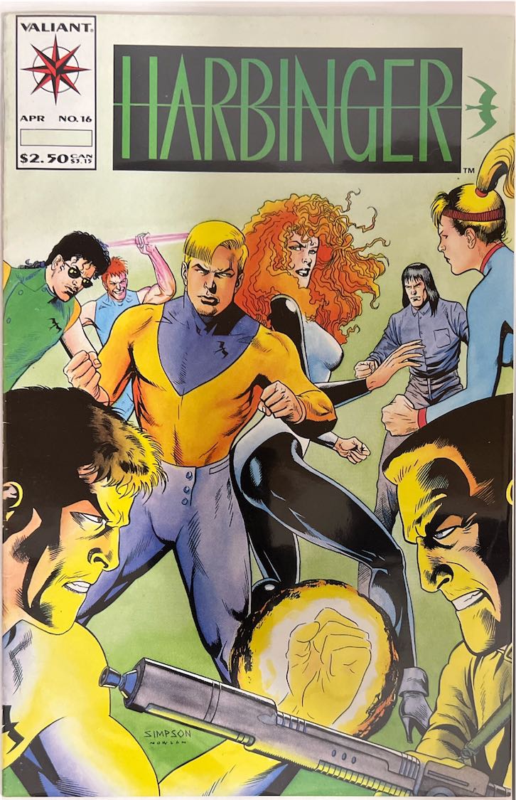 Harbinger, #016, (Valiant, 1993) - Direct Edition