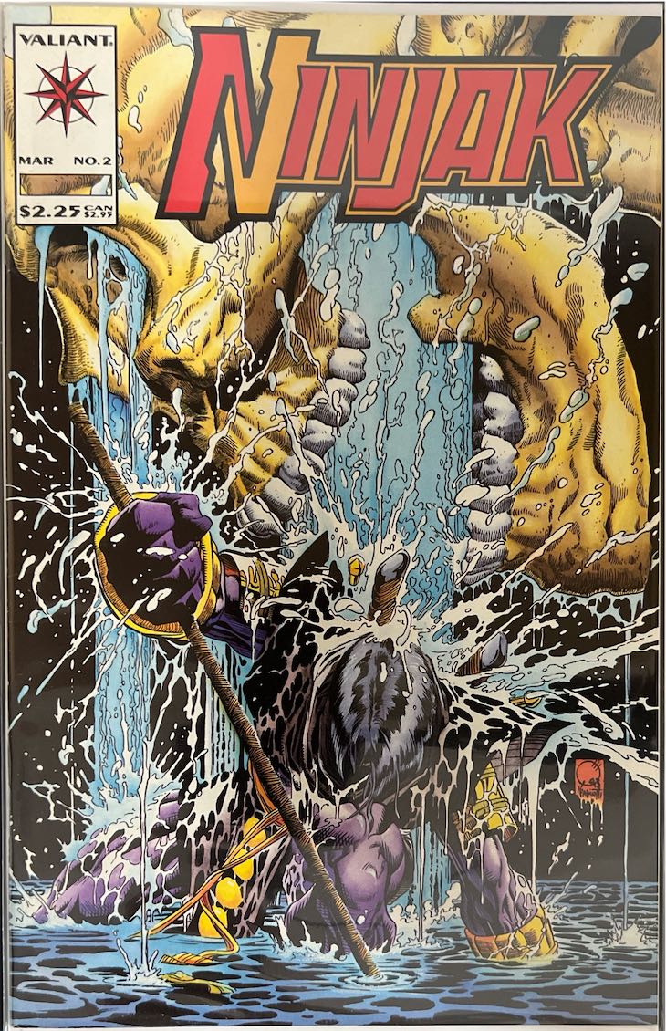 Ninjak, #002, (Valiant, 1994) - Direct Sales