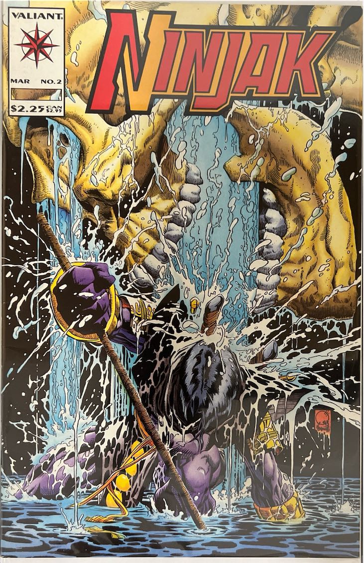 Ninjak, #002, (Valiant, 1994) - Direct Sales