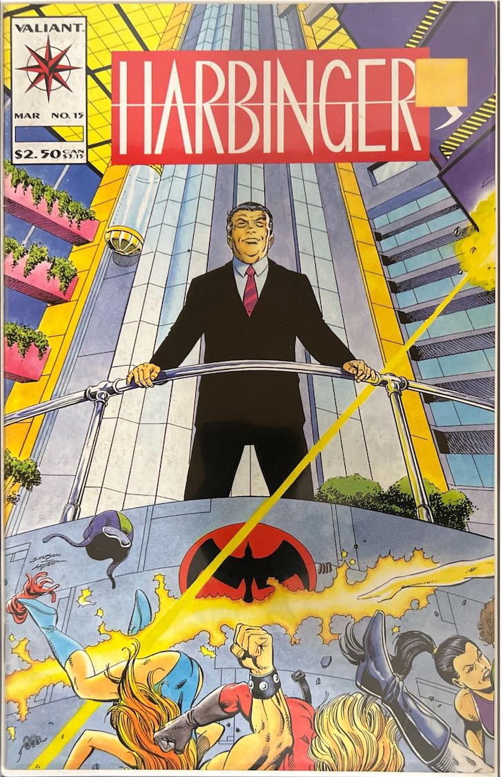 Harbinger, #015, (Valiant, 1992) - Direct Edition