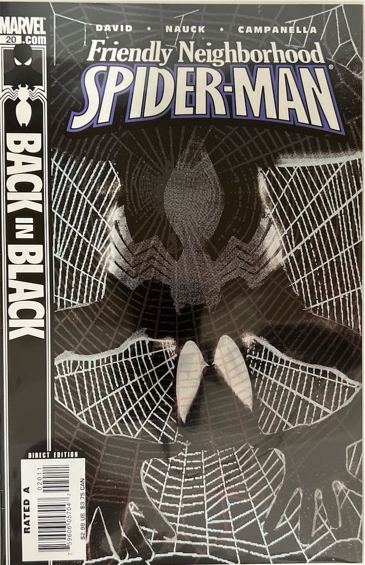 Friendly Neighborhood Spider-Man, #020, Back in Black (Marvel, 2007) - Direct Edition