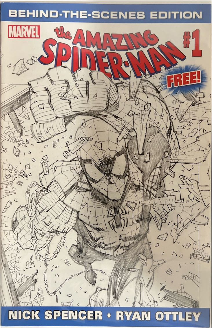 The Amazing Spider-Man, #001, Behind-the-Scenes Edition (Marvel, 2018) - Free Edition