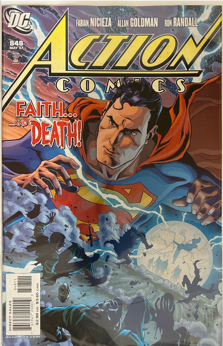 Action Comics, #848, Faith...and Death! (DC Comics, 2007) - Direct Sales