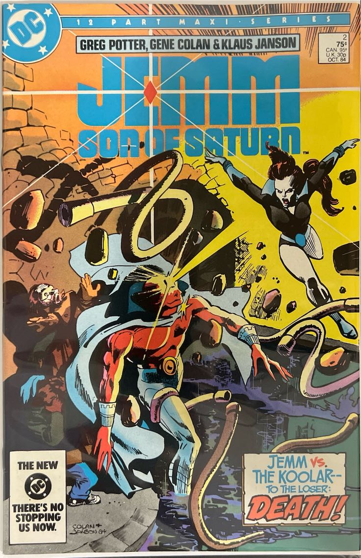 Jemm, Son of Saturn, #002, (DC, 1984) - Direct Sales