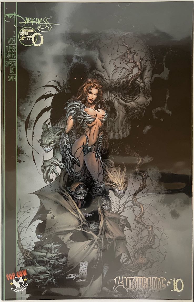 The Darkness, #000, Witchblade #10 (Top Cow, 1996) - Direct Sales