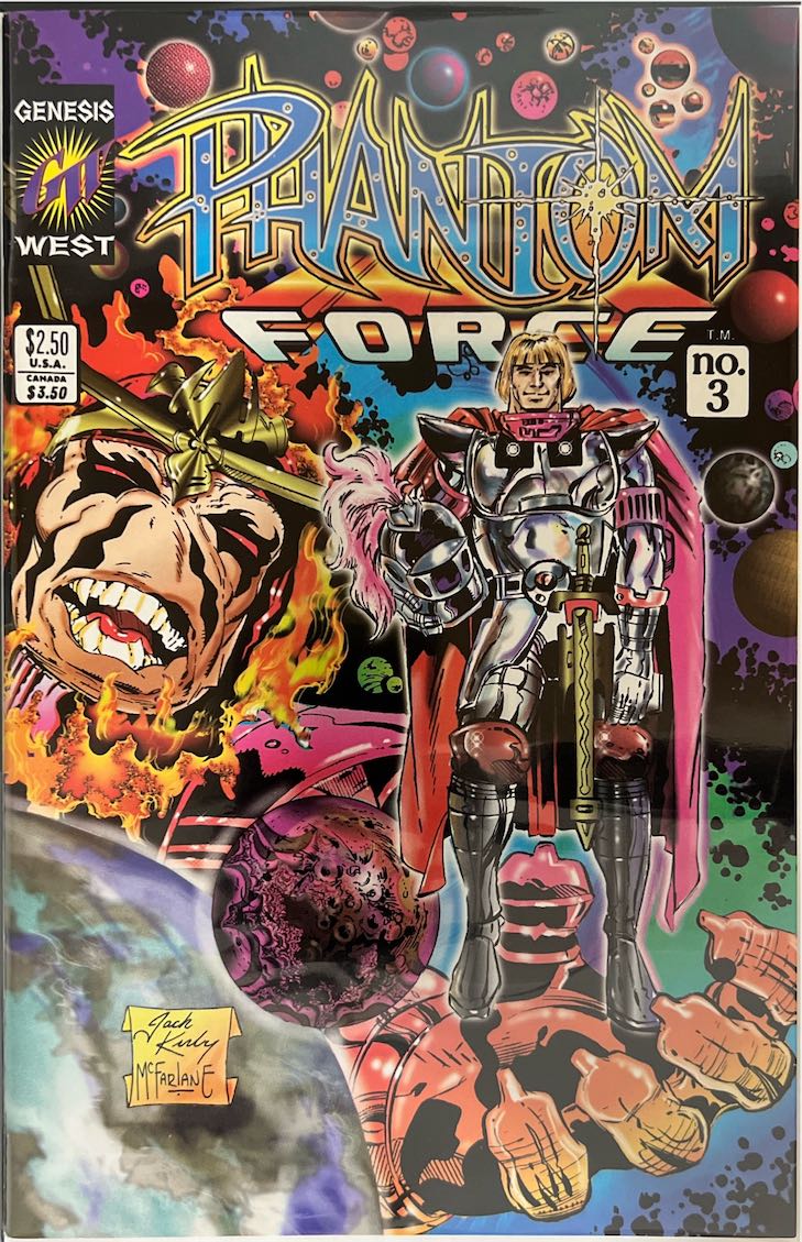 Phantom Force, #003 (Genesis West, 1994) - Direct Sales