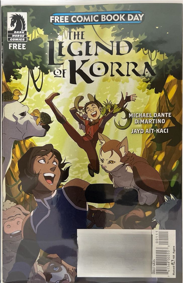 The Legend of Korra (Dark Horse Comics, 2021) - Free Comic Book Day, Direct Sales