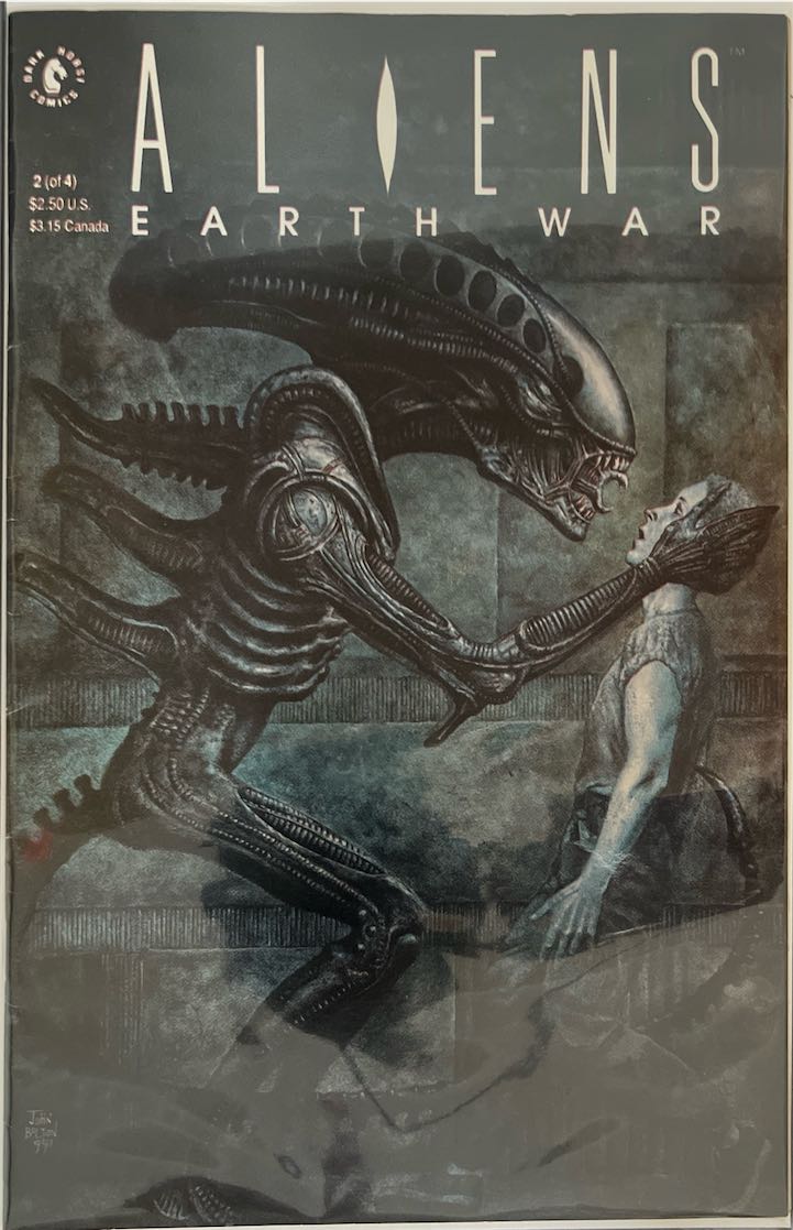 Aliens: Earth War, #002 (Dark Horse, 1989) - Direct Edition