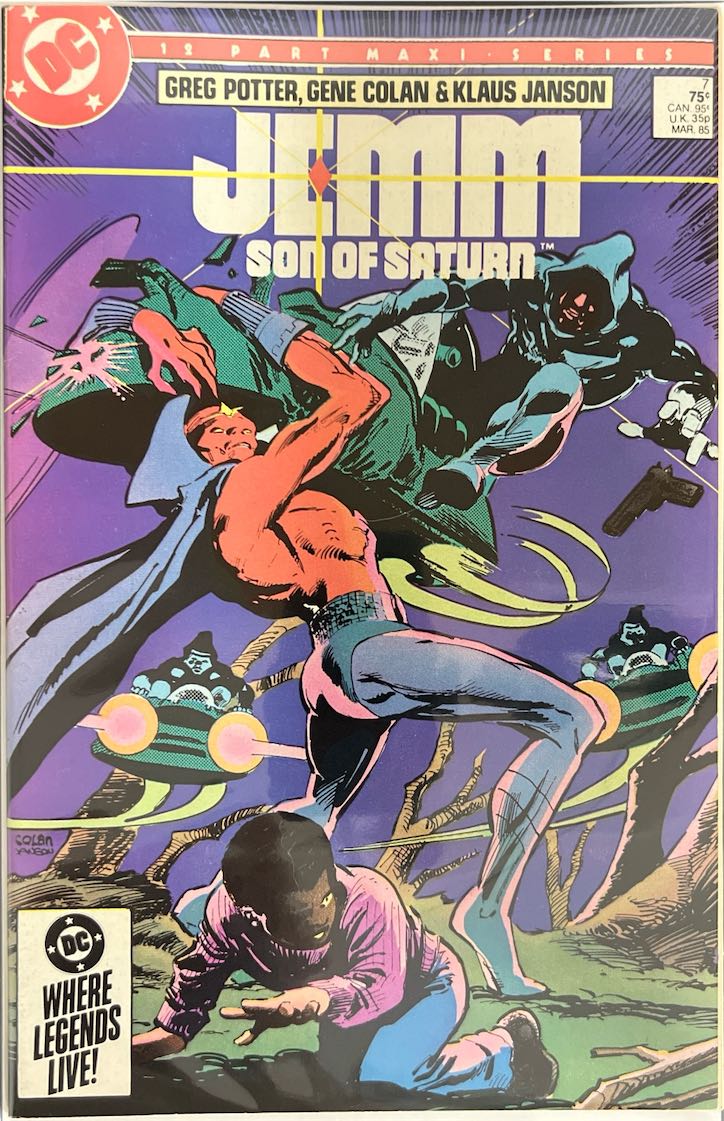 Jemm, Son of Saturn, #010, (DC Comics, 1985) - Direct Sales