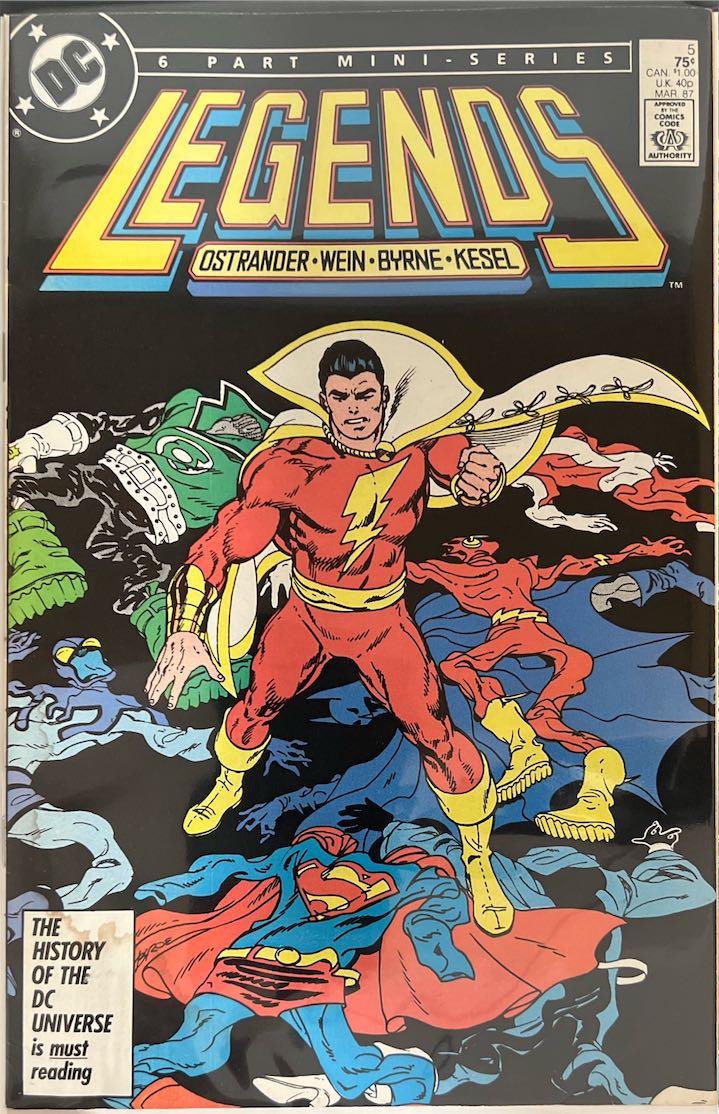 Legends, #005, (DC, 1987) - Direct Sales