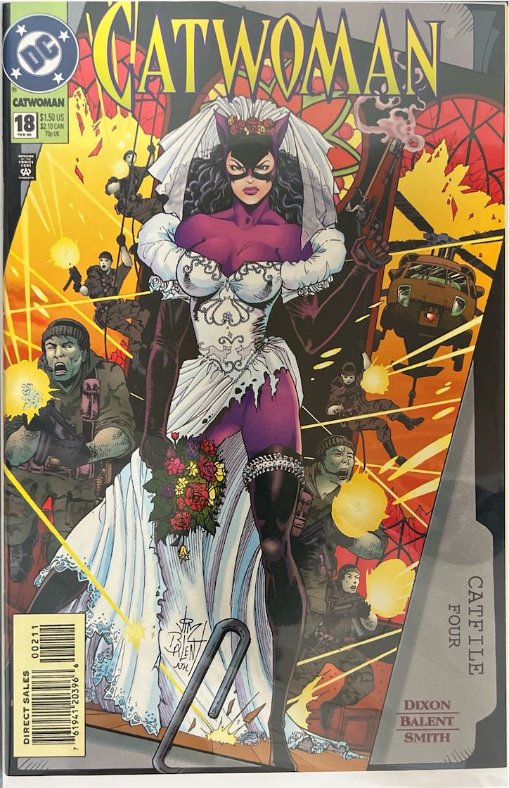 Catwoman, #018, Catfile Four (DC, 1994) - Direct Sales