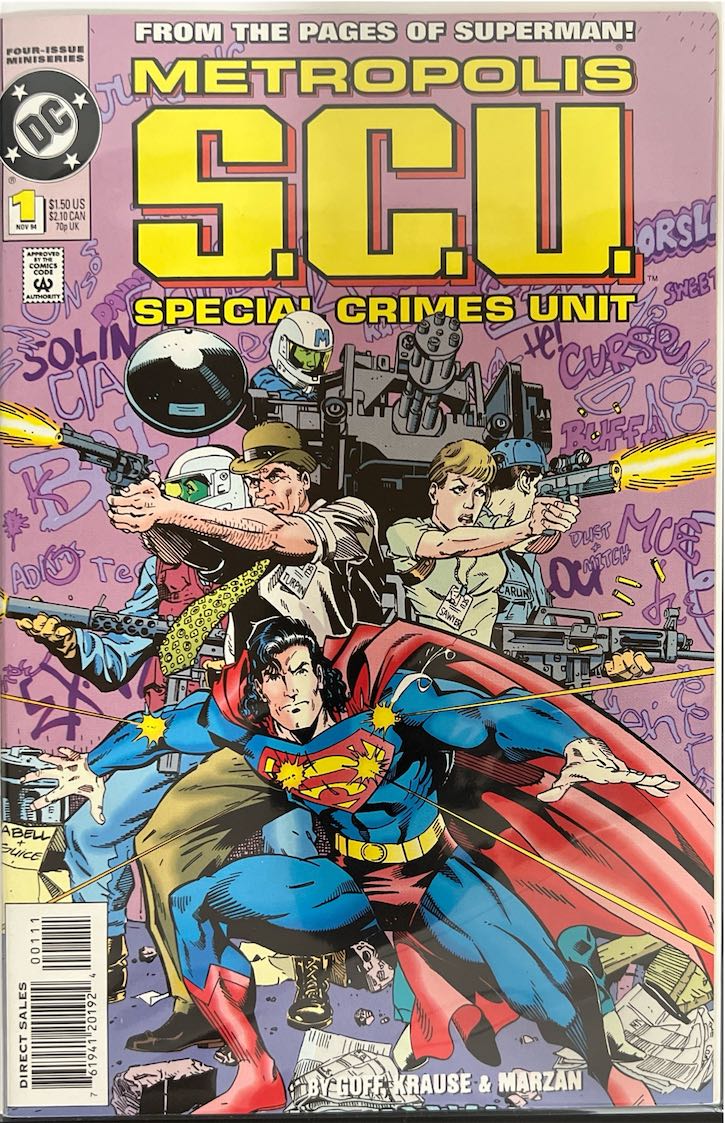 Metropolis S.C.U., #001 (DC Comics, 1994) - Direct Sales