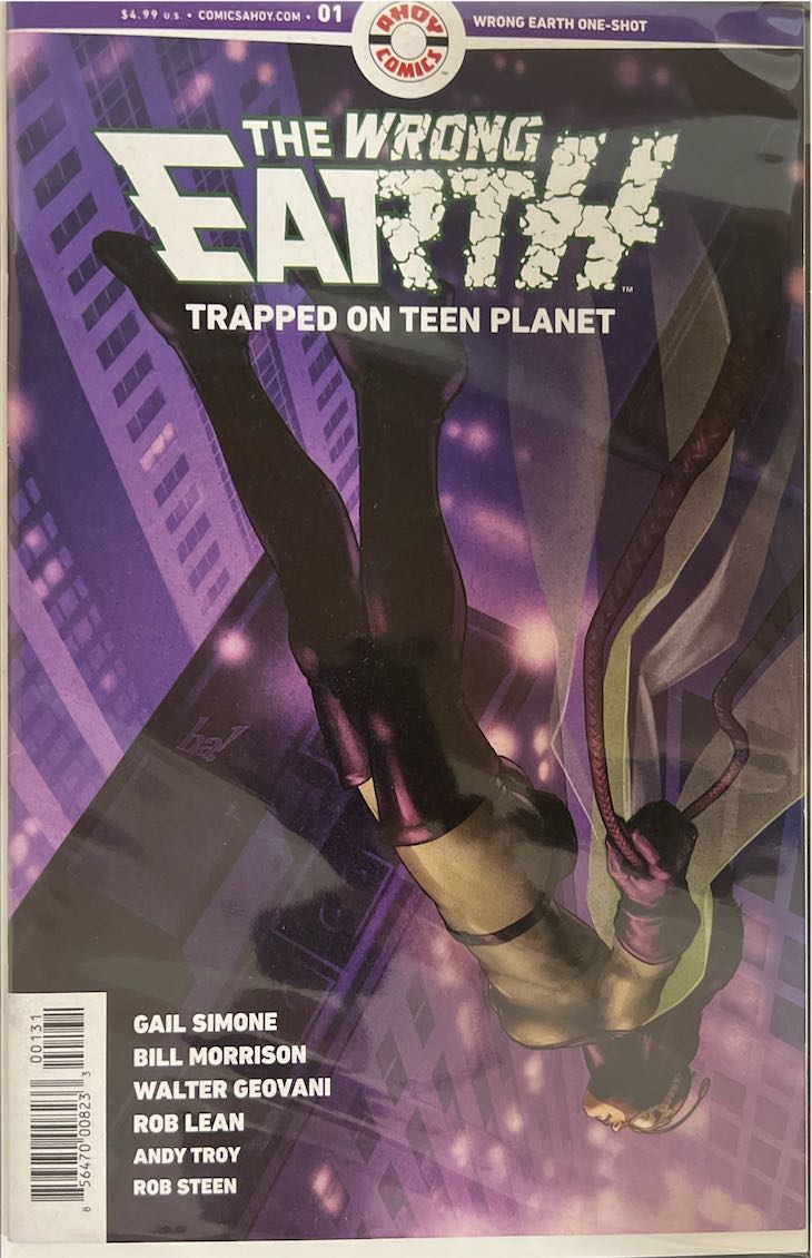 The Wrong Earth, #001, Trapped on Teen Planet (Ahoy Comics, 2023) - Direct Sales