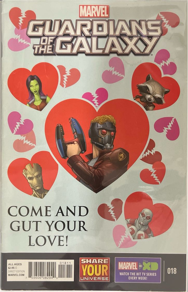 Guardians of the Galaxy, #018, Come and Gut Your Love (Marvel, Year Unknown) - Direct Edition