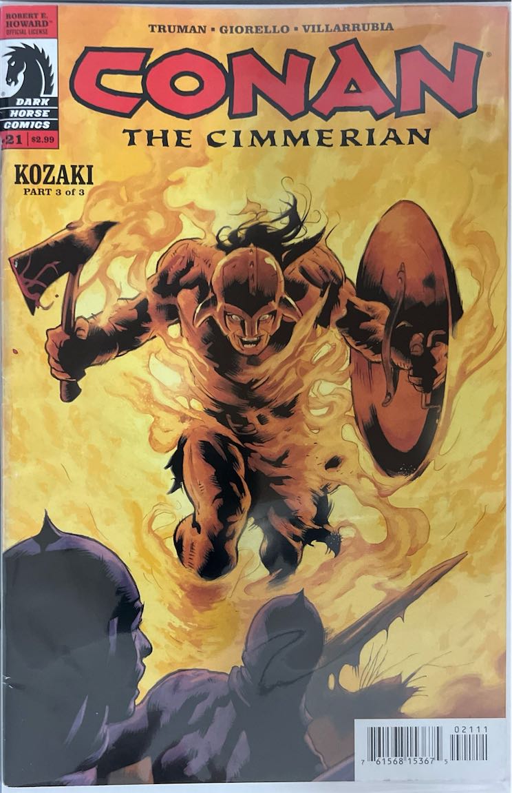 Conan The Cimmerian, #021, Kozaki Part 3 of 3 (Dark Horse Comics, 2009) - Direct Sales Edition