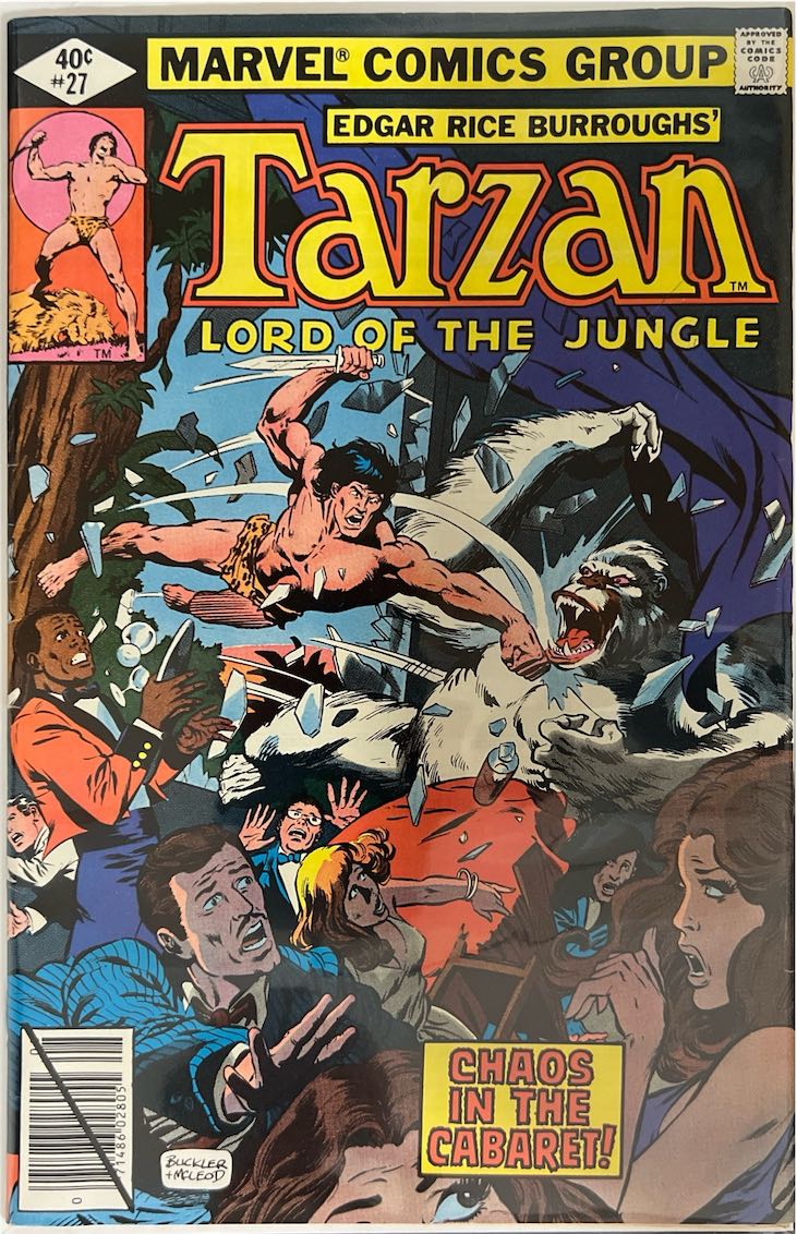 Tarzan, #027, Lord of the Jungle (Marvel, 1979) - Direct Sales