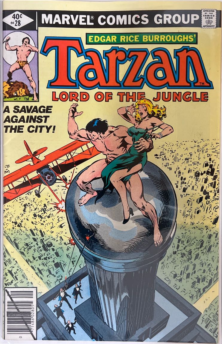 Tarzan, #028, Lord of the Jungle (Marvel, 1979) - Direct Sales