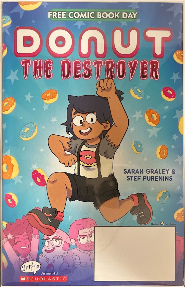 Donut the Destroyer, Free Comic Book Day (Scholastic, 2020) - Direct Sales Edition