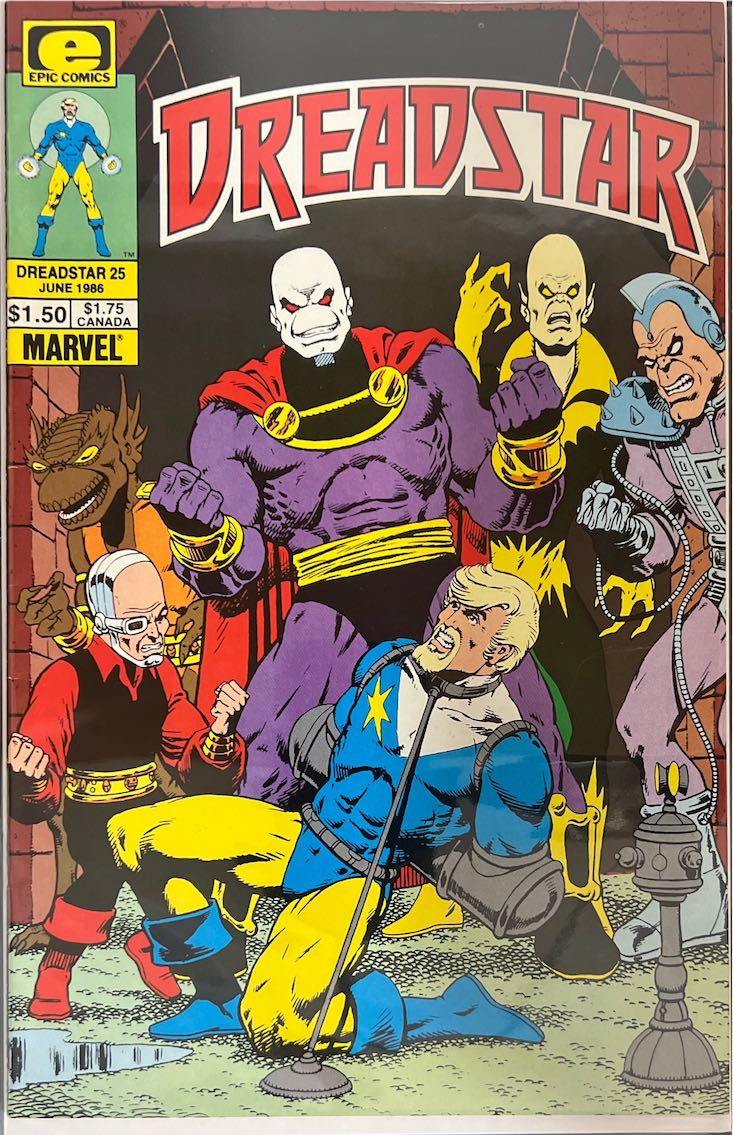 Dreadstar, #025 (Marvel, 1986) - Direct Sales