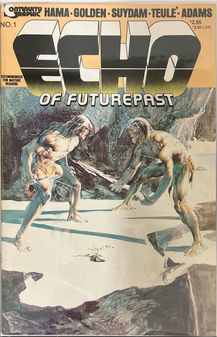 Echo of Futurepast, #001 (Continuity Comics, 1984) - Direct Sales