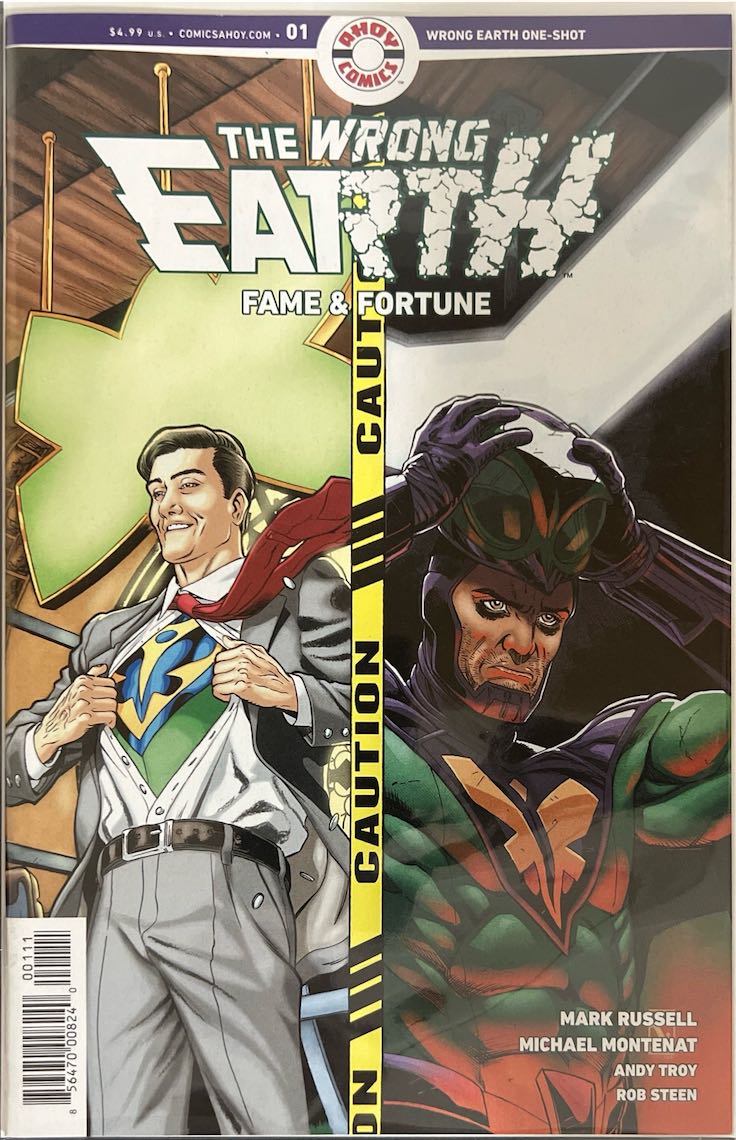 The Wrong Earth: Fame & Fortune, #001, (Ahoy Comics, 2021) - Direct Edition