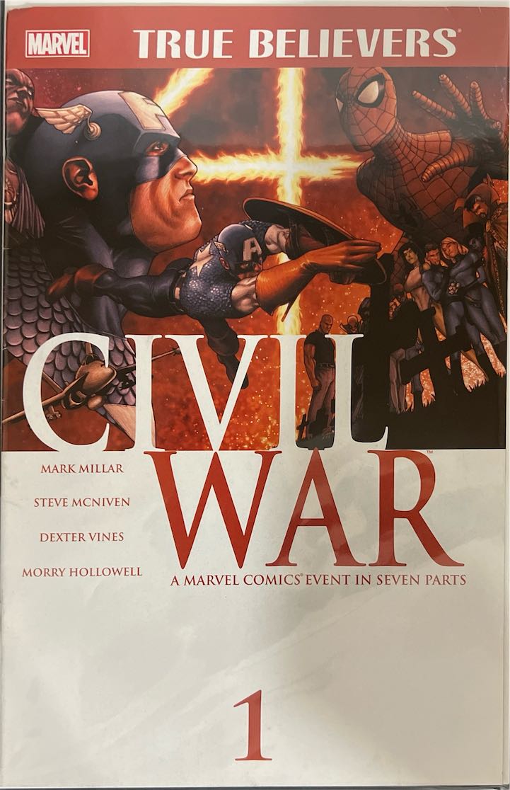 Marvel True Believers: Civil War, #001 (Marvel, 2020) - Direct Edition