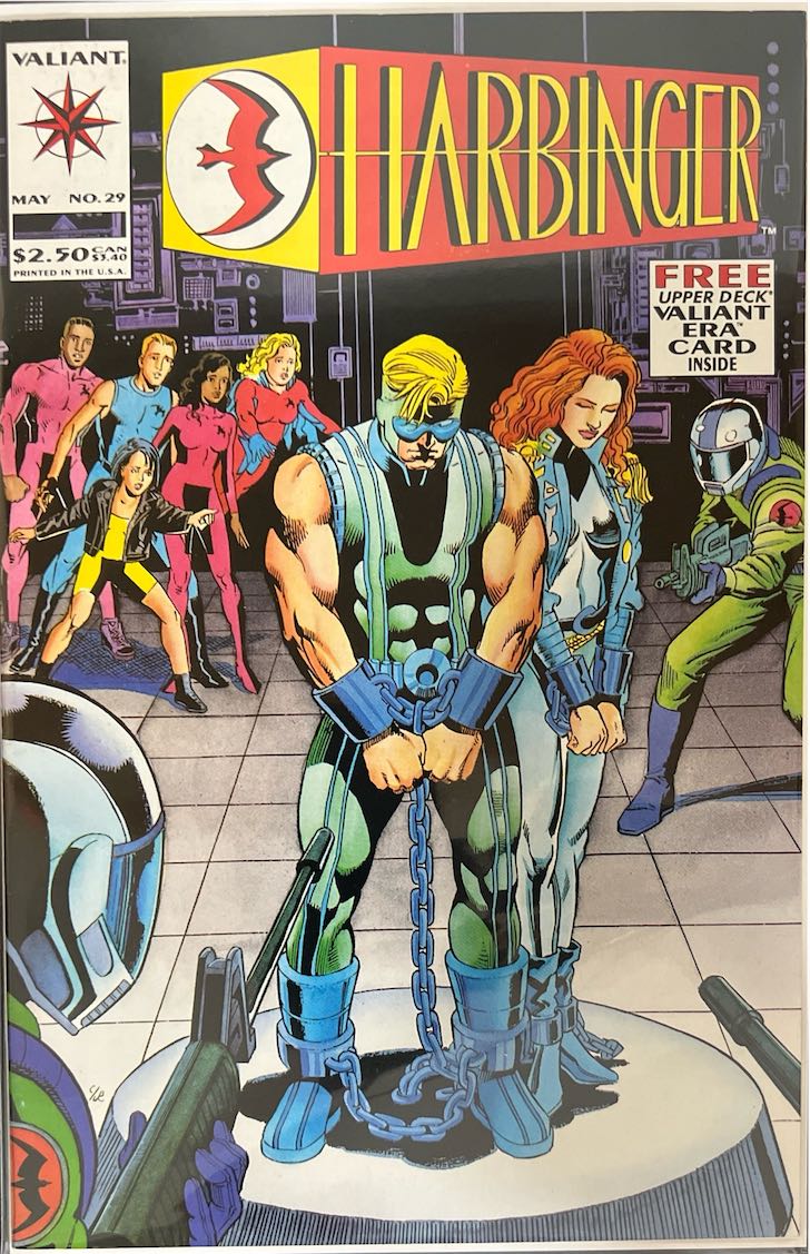 Harbinger, #029, (Valiant, 1993) - Direct Sales