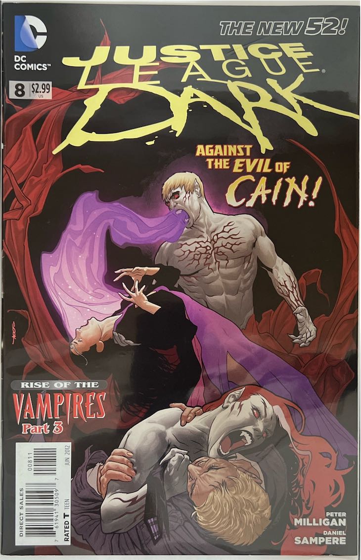 Justice League Dark, #008, Against the Evil of Cain (DC Comics, 2012) - Direct Sales