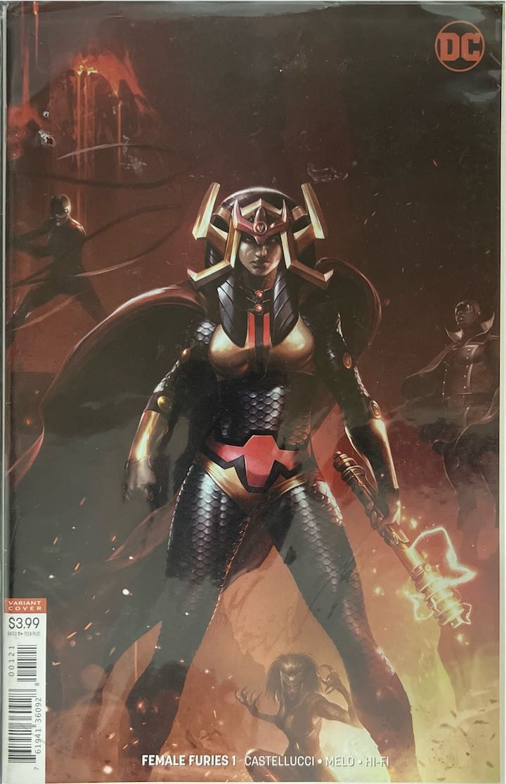 Female Furies, #001, Castellucci - Melo - Hi-Fi (DC Comics, 2019) - Variant Cover