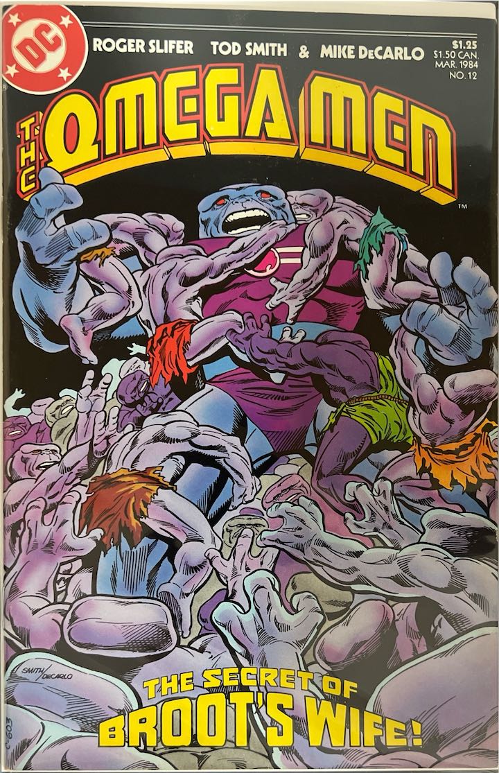 The Omega Men, #012, The Secret of Broot's Wife! (DC Comics, 1984) - Direct Sales