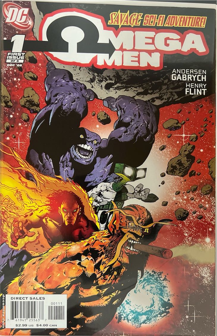 Omega Men, #001, Savage Sci-Fi Adventure! (DC, 2006) - Direct Sales