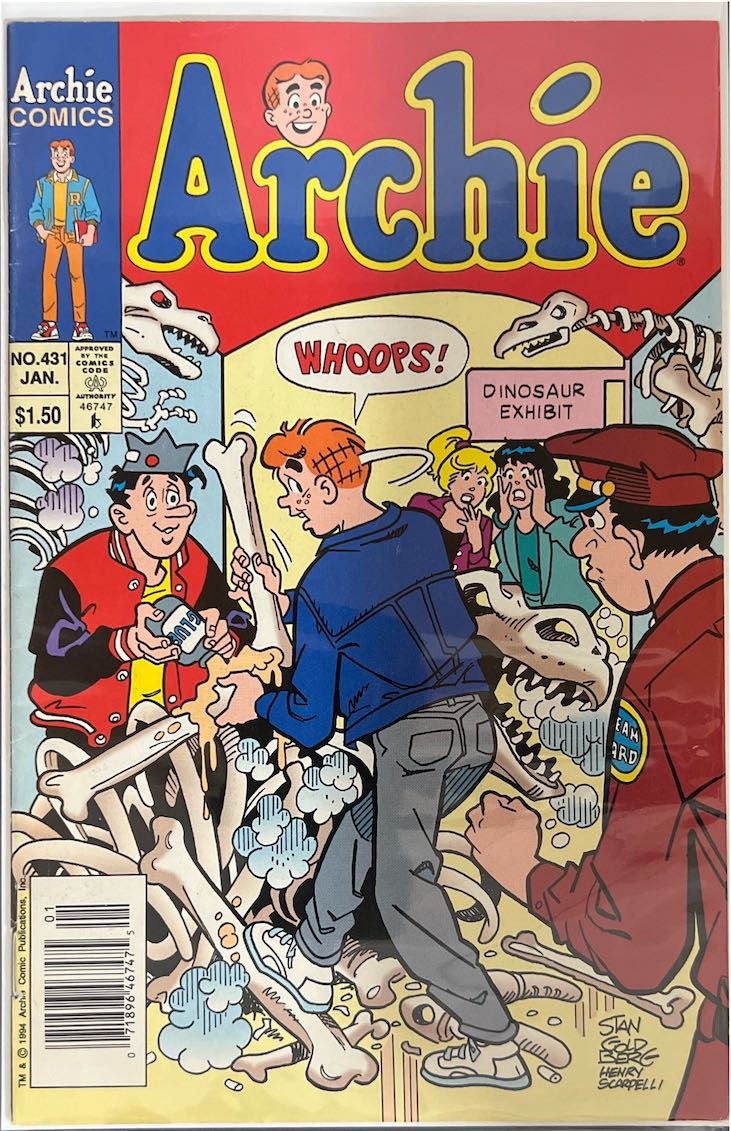 Archie, #431, (Archie Comics, 1994) - Direct Sales