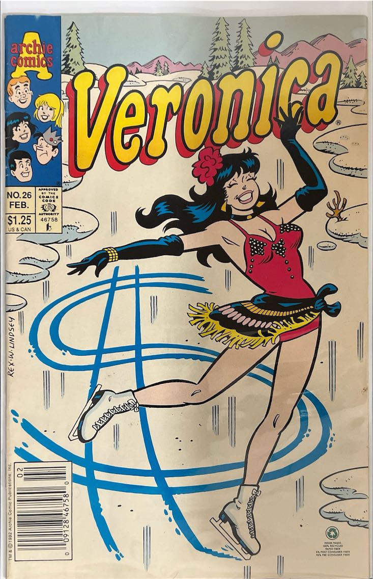 Veronica, #026, (Archie Comics, 1992) - Direct Sales