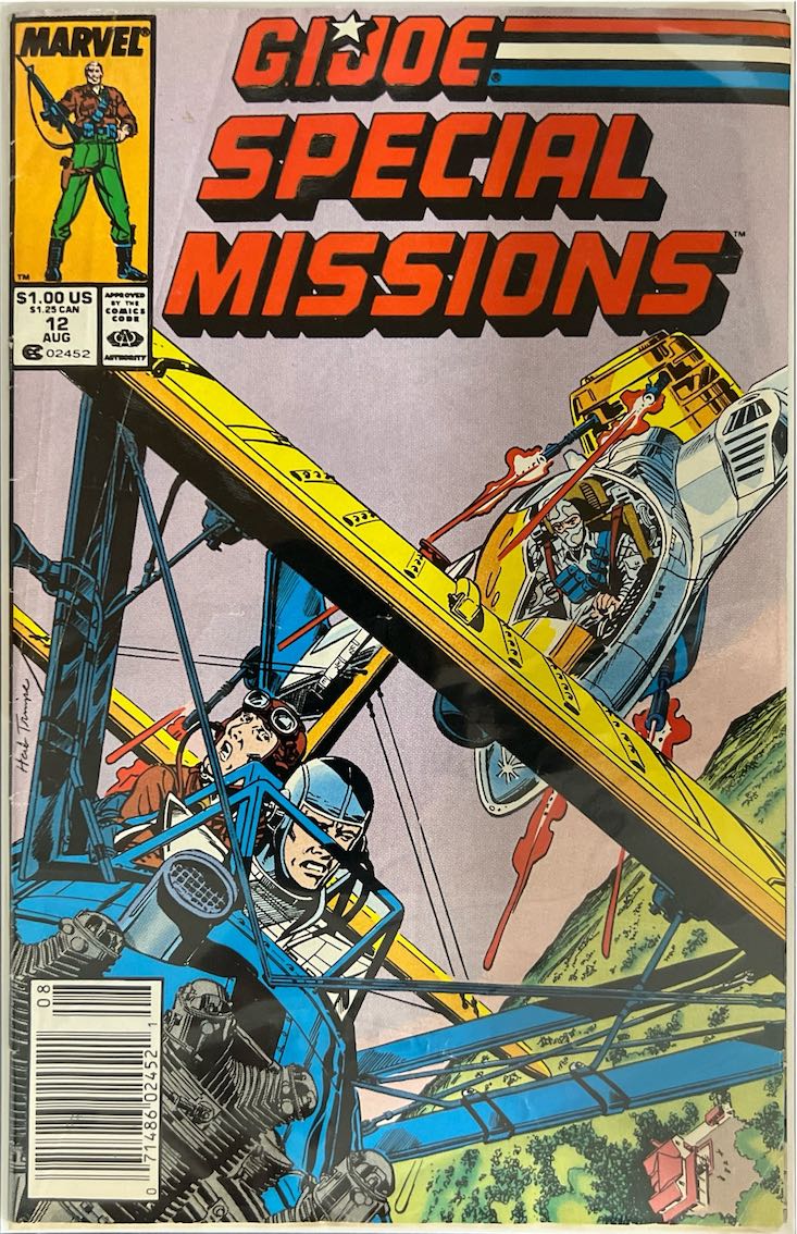 GI Joe: Special Missions, #012, (Marvel, 1988) - Direct Edition