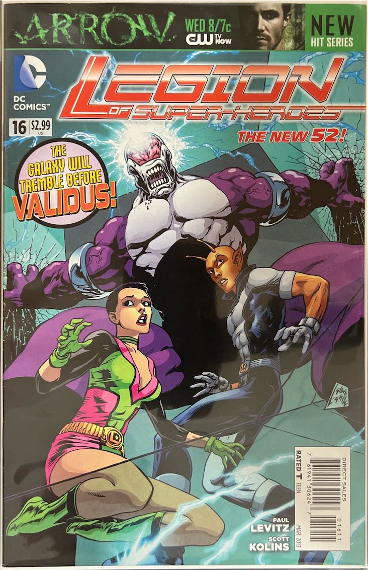 Legion of Super-Heroes, #016, The New 52! (DC Comics, 2013) - Direct Sales