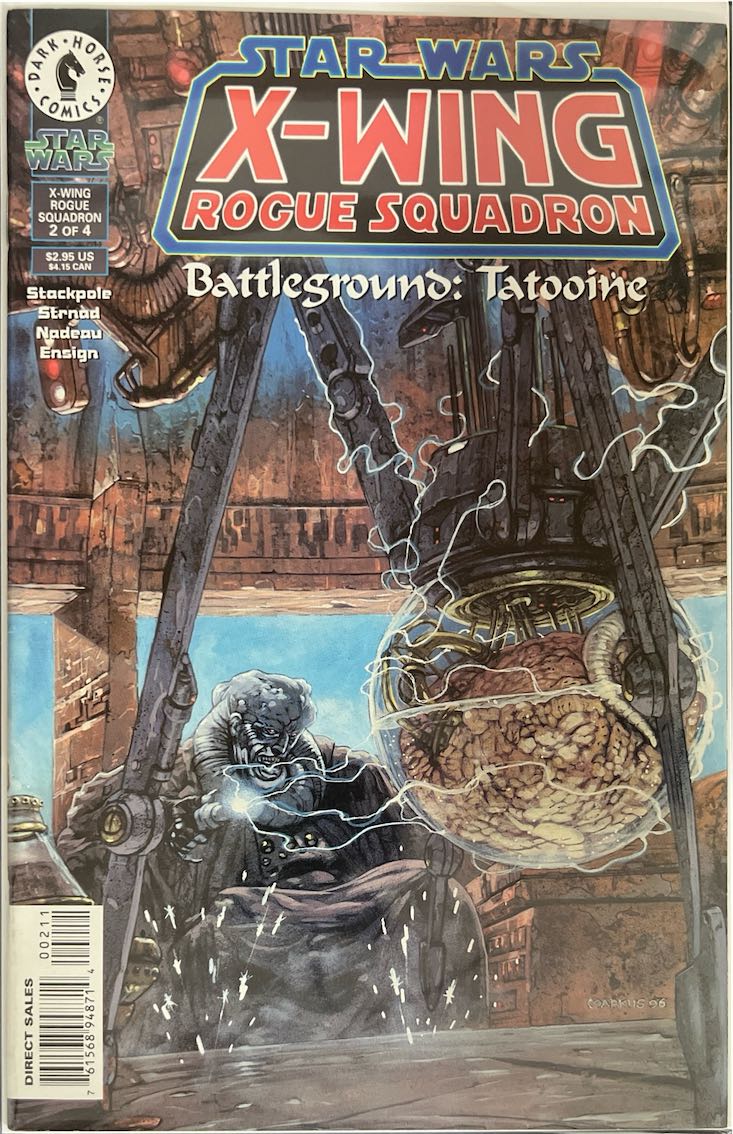 Star Wars: X-Wing Rogue Squadron, #002, Battleground: Tatooine (Dark Horse Comics, 1996) - Direct Sales