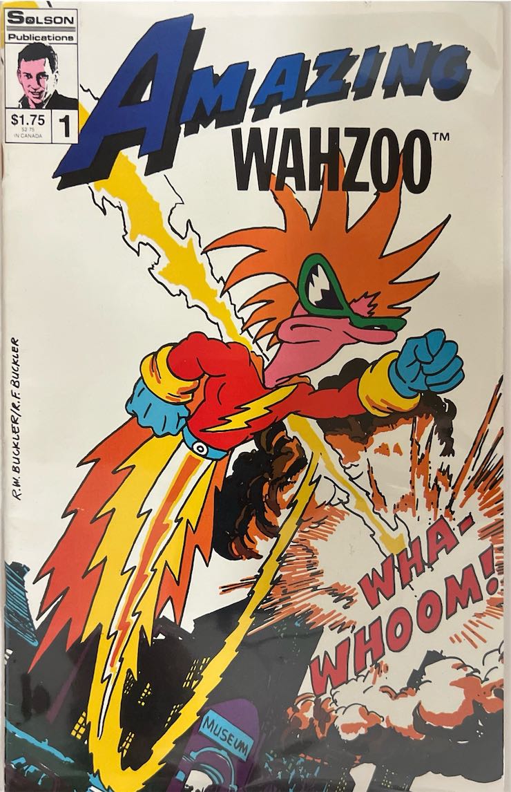 Amazing Wahzoo, #001 (Solson Publications, 1986) - Direct Sales