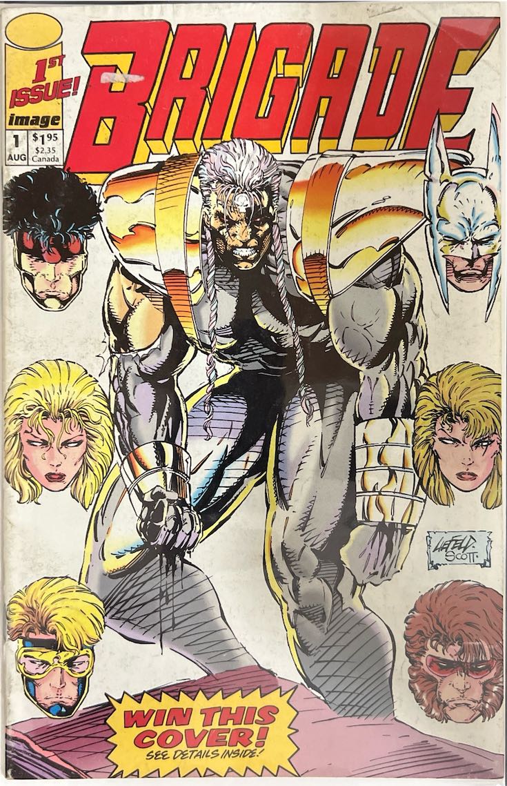 Brigade, #001 (Image Comics, 1992) - Direct Sales Edition