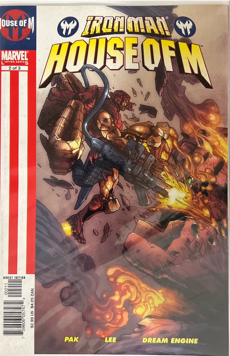 Iron Man: House of M, #002, Part 2 of 3 (Marvel, 2005) - Direct Edition