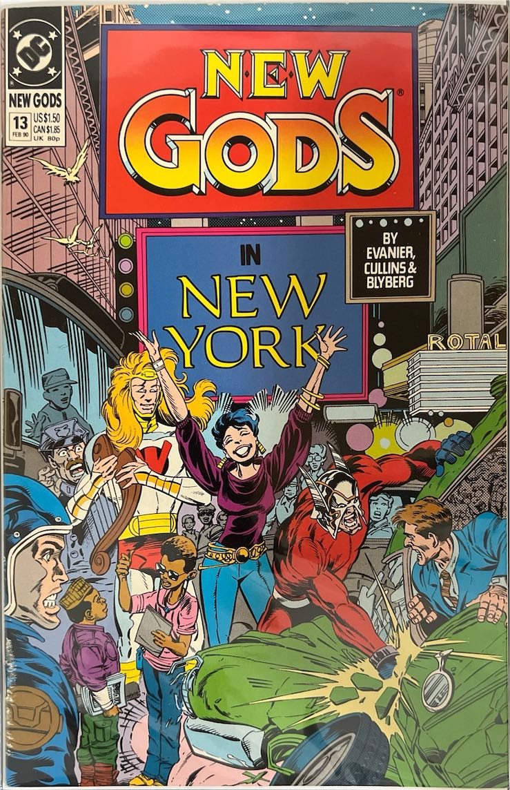 New Gods, #013, In New York (DC Comics, 1990) - Direct Sales