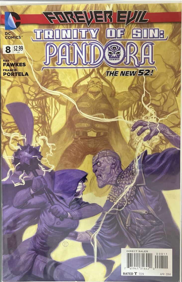 Forever Evil: Trinity of Sin: Pandora, #008, (DC Comics, 2014) - Direct Sales