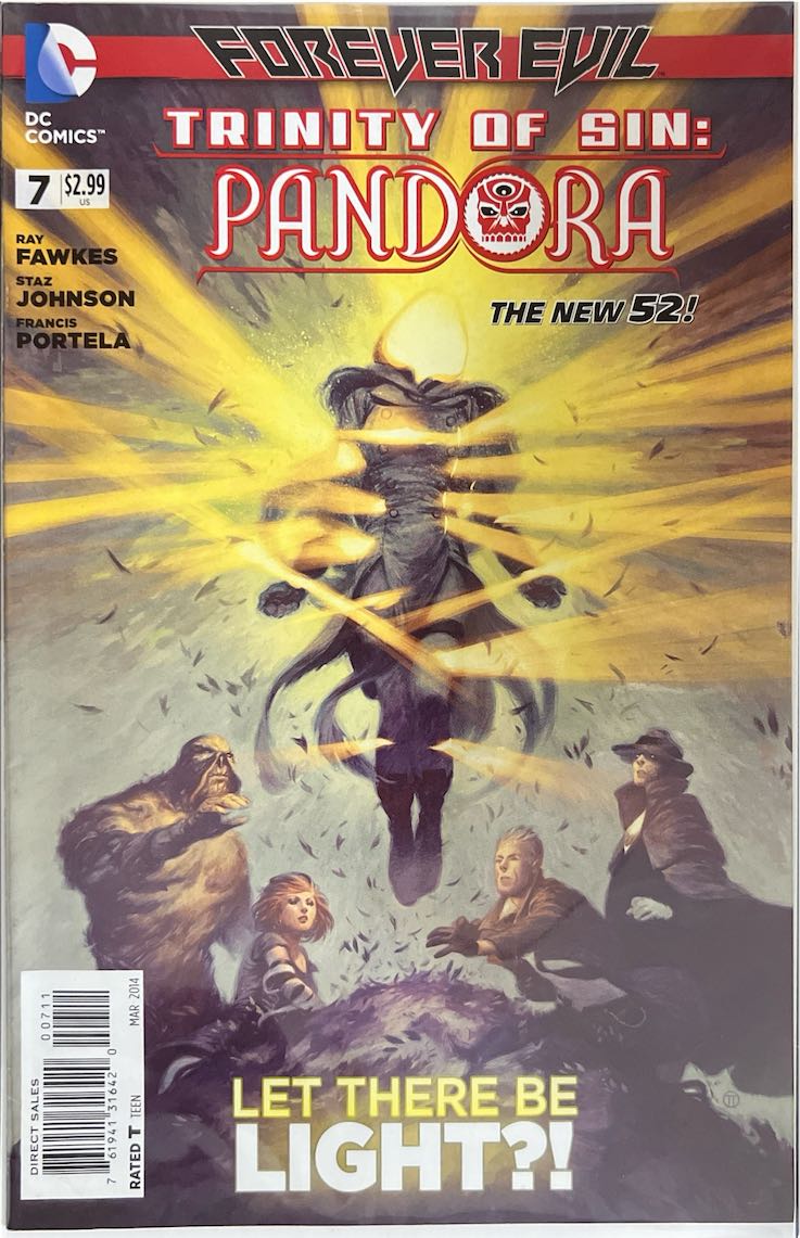 Forever Evil: Trinity of Sin: Pandora, #007, Let There Be Light?! (DC Comics, 2014) - Direct Sales