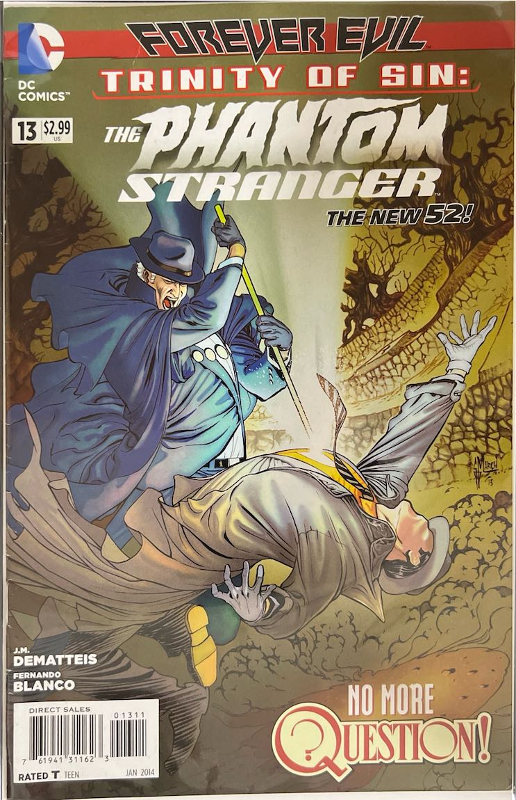 Forever Evil: Trinity of Sin: The Phantom Stranger, #013, The New 52! (DC Comics, 2014) - Direct Sales